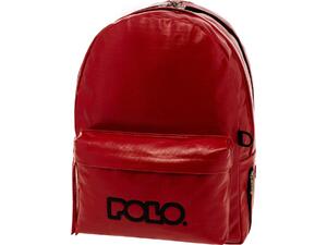Σακίδιο πλάτης 1+1 θέσεων POLO Vinyl Red -Κόκκινο (9-01-031-3000 2022) - Ανακάλυψε Τσάντες Εκδρομής για βόλτα, διακοπές και για κάθε περίσταση σε μοναδικές τιμές που θα απογειώσουν το στυλ σου από το Oikonomou-shop.